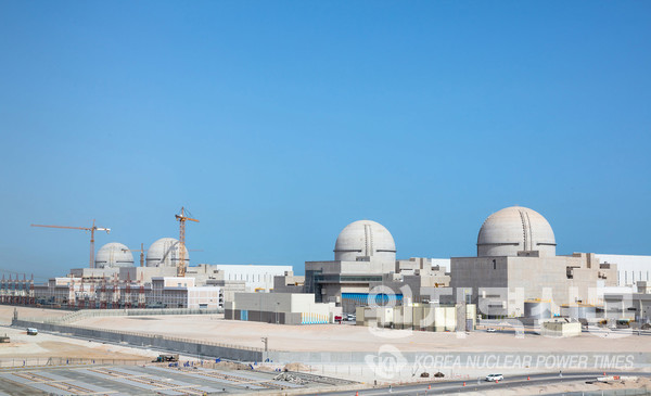 UAE 바라카원자력발전소 전경 ⓒ사진출처=UAE원자력공사(ENEC, Emirates Nuclear Energy Corporation) 웹사이트(www.enec.gov.ae)