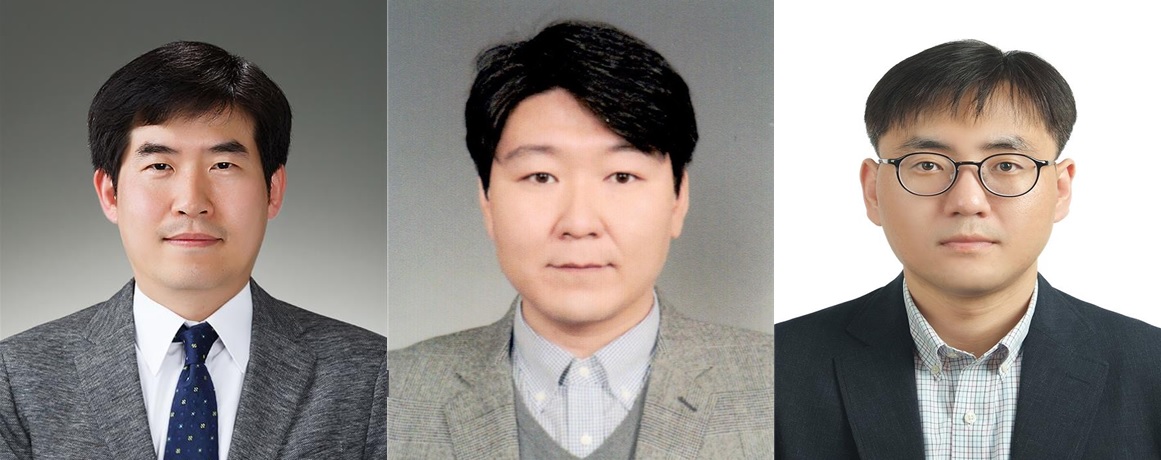 KERI 이상민 센터장, 경희대 박민식 교수, DGIST 이종원 교수(왼쪽부터).