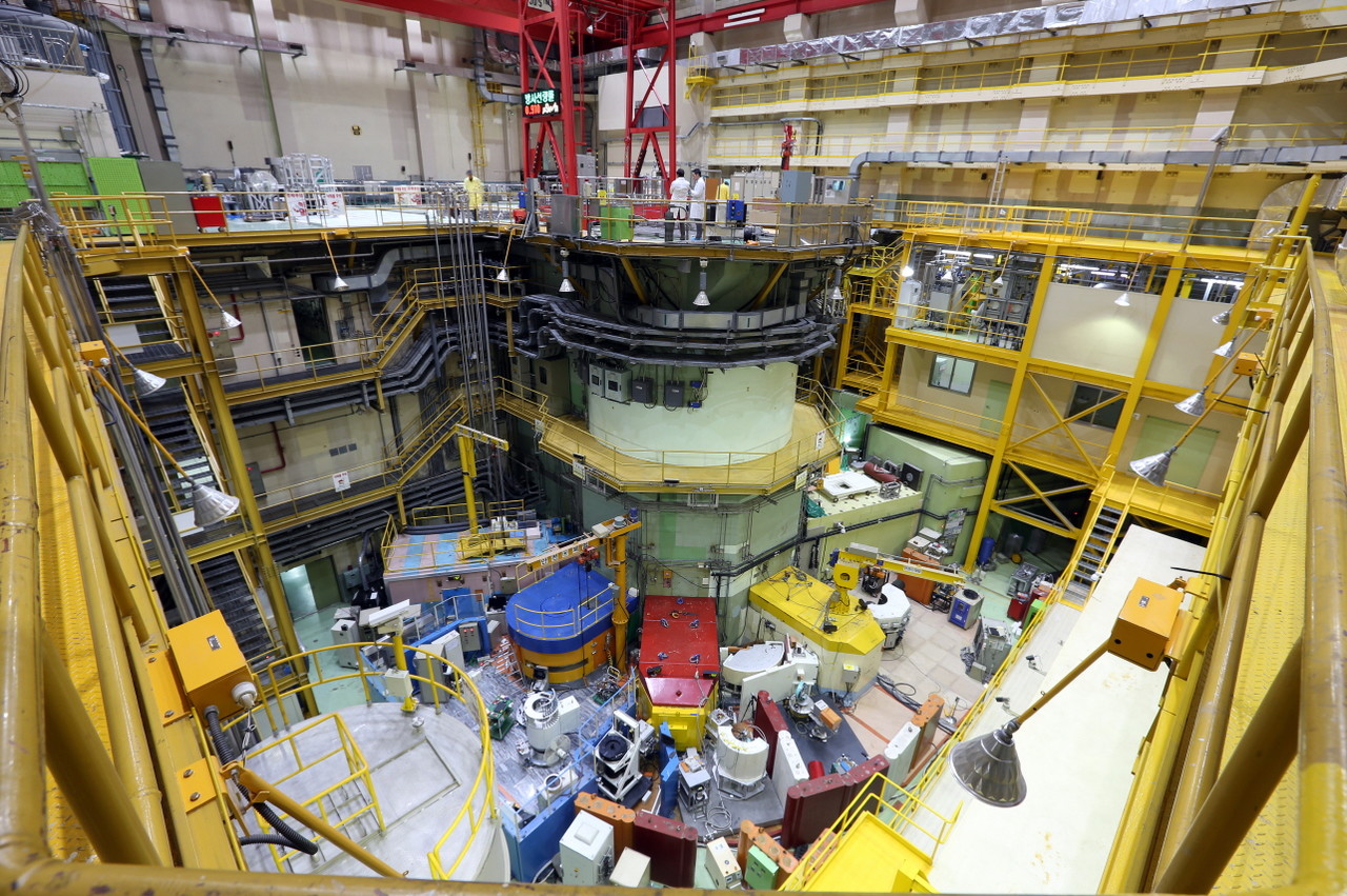 한국원자력연구원 연구용 원자로 하나로.   사진 = 원자력연구원