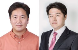 전기연구원 하윤철 박사(왼쪽)와 금오공대 박철민 교수