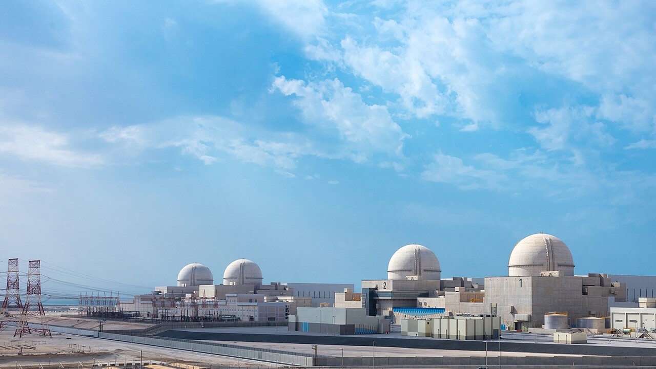 아랍지역 최대 청정에너지원이 바라카 원전 1~4호기 전경.  사진 = 한전